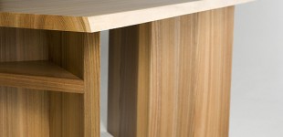Slippery Elm Dual Height Table