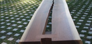 Long Bench in Black Walnut