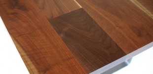 Quilted Walnut Dining Table