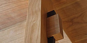 Black Cherry Trestle Table