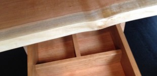 Black Cherry Arc Desk